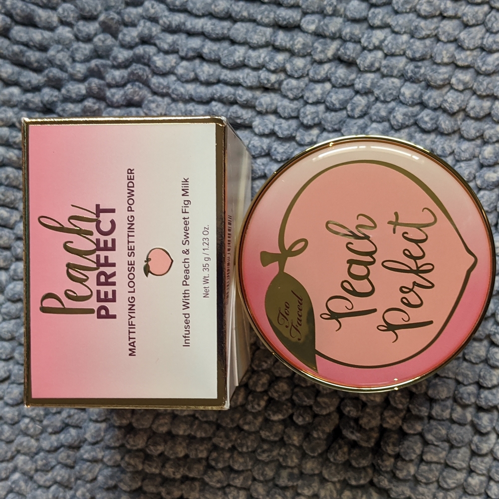 Too Faced Peach Perfect Powder in Translucent Peach Whisper